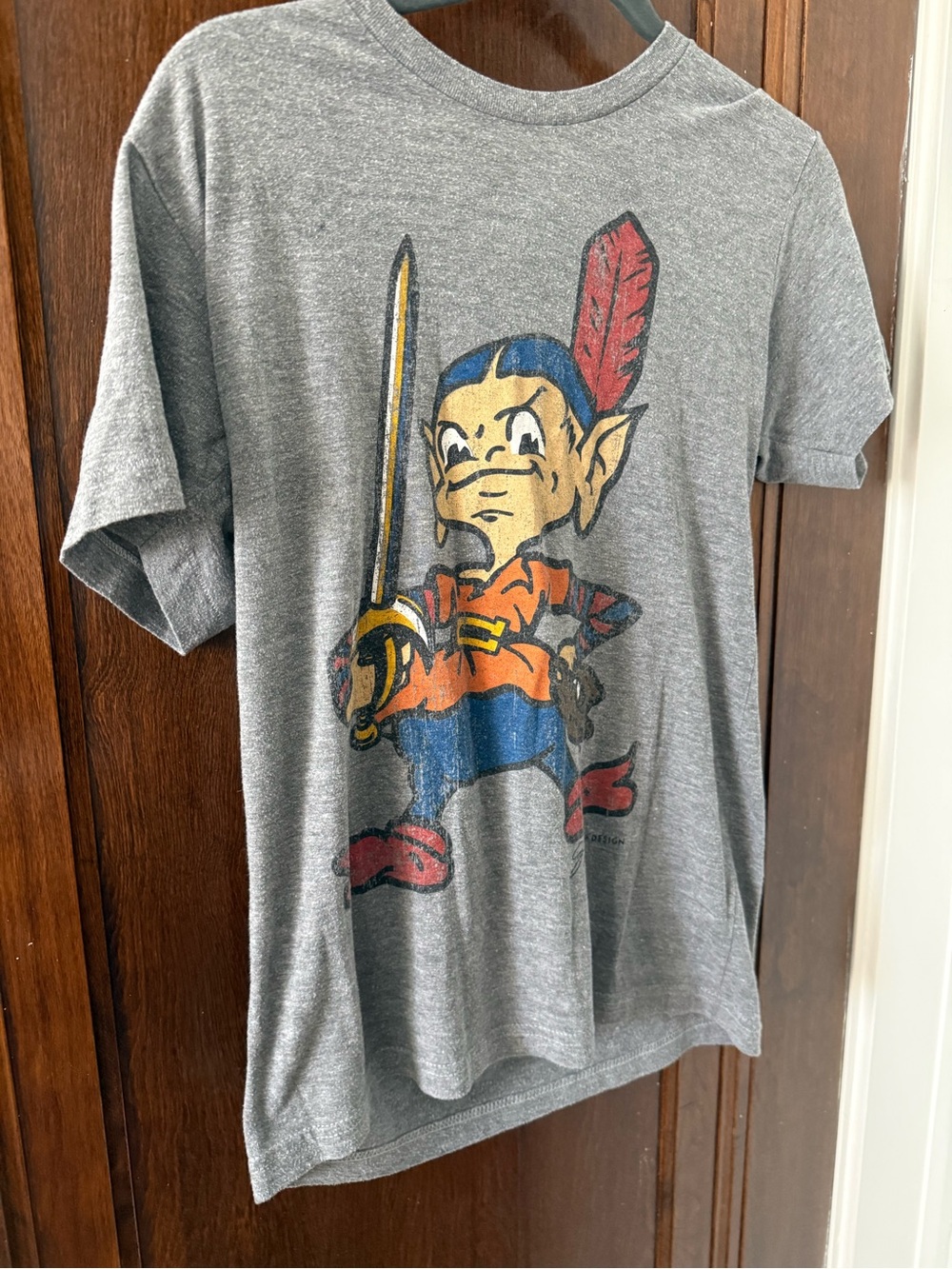 GV Art and Design Cleveland Cavs Indians Chief Wahoo Tee Small Made in USA